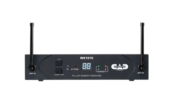 UHF Wireless Body Pack Microphone System (Includes E19 Earworn, WXGTR, and WXLAV)