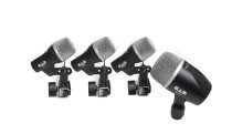 4-piece Drum Microphone Pack - two D29, one D19, one D10