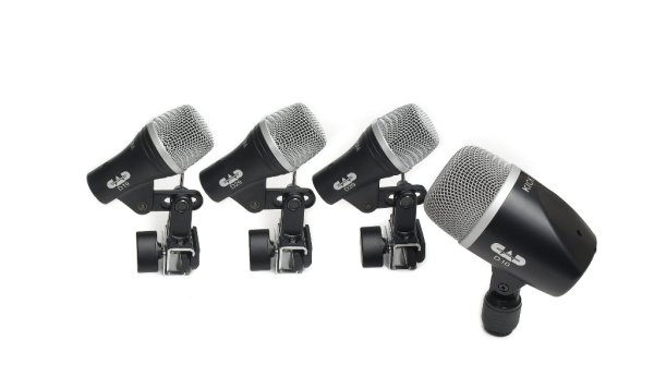 4-piece Drum Microphone Pack - two D29, one D19, one D10