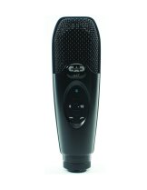 USB Large Diaphragm Cardioid Condenser Microphone w/Tripod Stand, 10' USB Cable