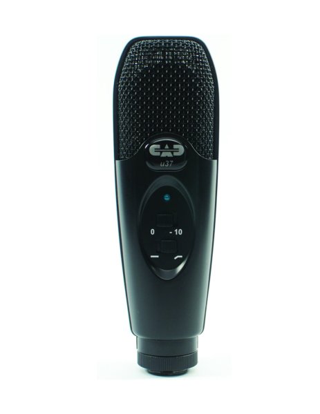 USB Large Diaphragm Cardioid Condenser Microphone w/Tripod Stand, 10' USB Cable