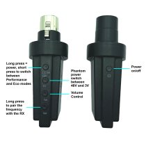 Wireless XLR Mic Adapter