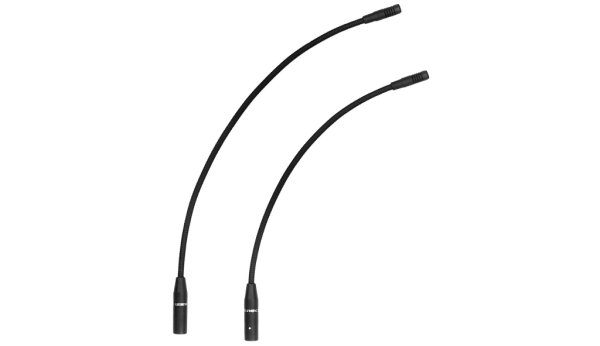 22" Condenser Cardioid Mini Gooseneck - Speech Tailored Frequency Response