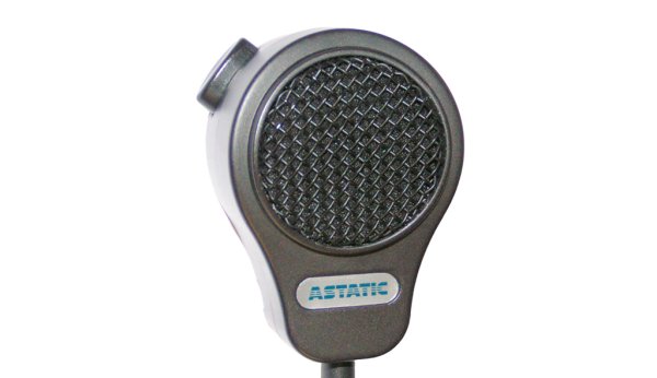 Small Format Omnidirectional Dynamic Palmheld Microphone with Talk Switch