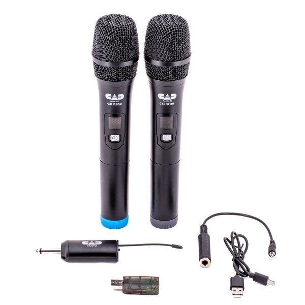 Digital Frequency Agile Dual Channel Wireless Microphone System