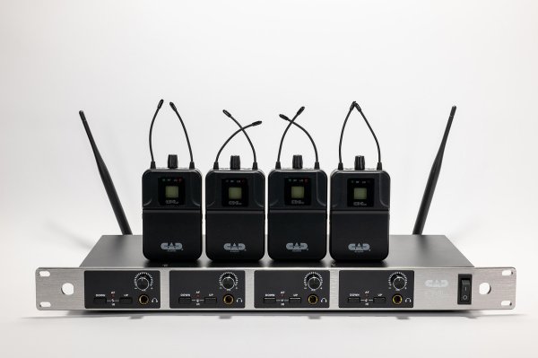 Quad GXLIEM Wireless In Ear Monitor System