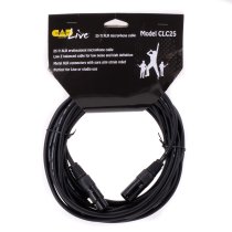 25 ft professional XLR microphone cable
