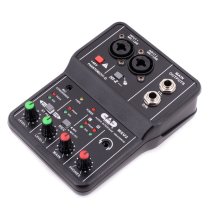 2 channel mixer with USB interface