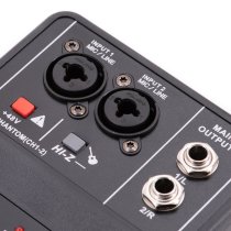 2 channel mixer with USB interface