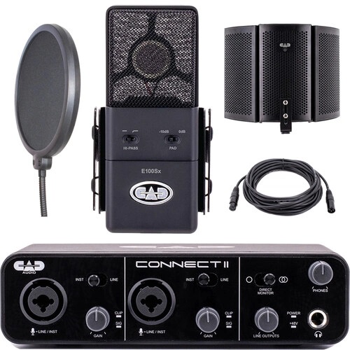 Studio Pack with E100Sx, CX2, AS10, VP1, and CLC25