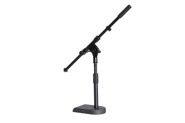 U-Shaped Cast Base Mic Stand w/ Boom