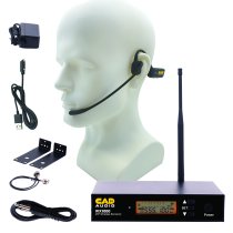 UHF Wireless Headworn Microphone System