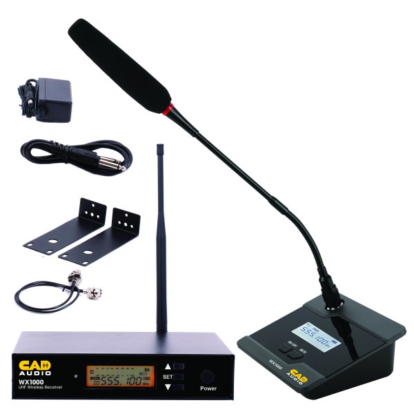 UHF Wireless Gooseneck Microphone System
