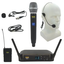 WX120 Complete wireless with HH and BP Transmitters
